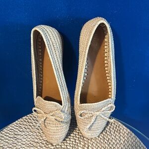Women’s MILSOULS BOWIE RAFFIA LOAFER Size 39 US 8